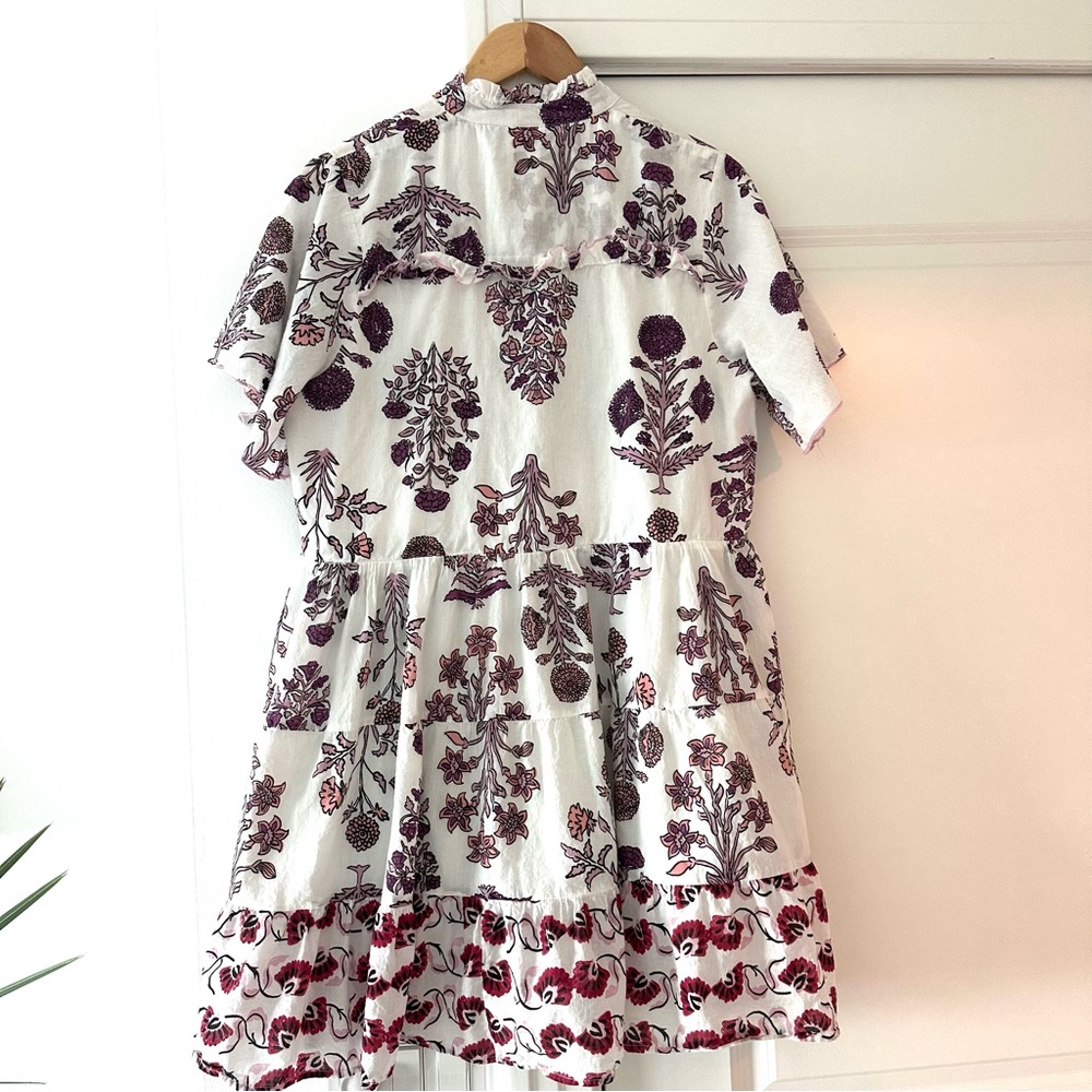 Ro’s Garden Blockprint Floral Dress - Picture 7 of 10
